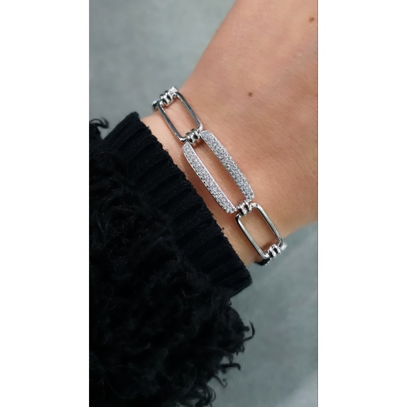 ZİNCİR DİKDÖRTGEN BİLEKLİK 